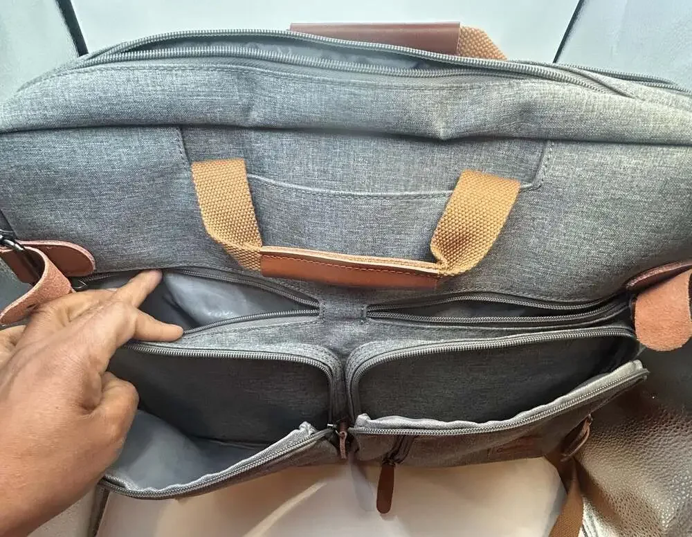 CoolBELL Convertible Backpack Messenger Shoulder bag Laptop Case